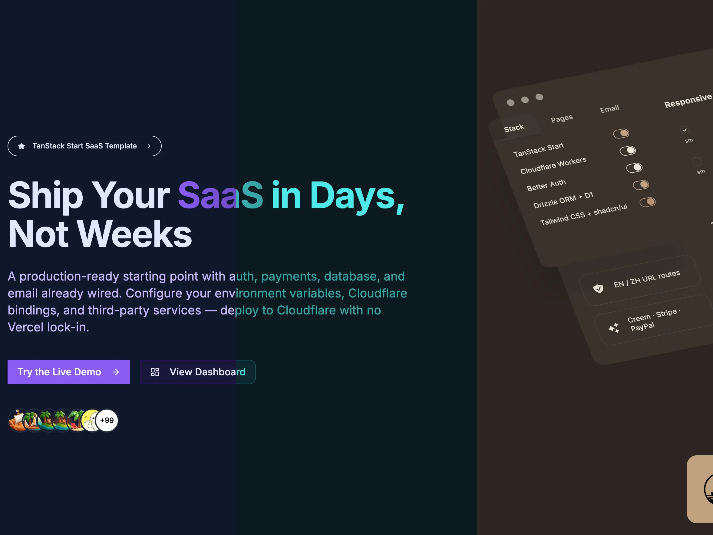 theme customizer preview - Dark Mode
