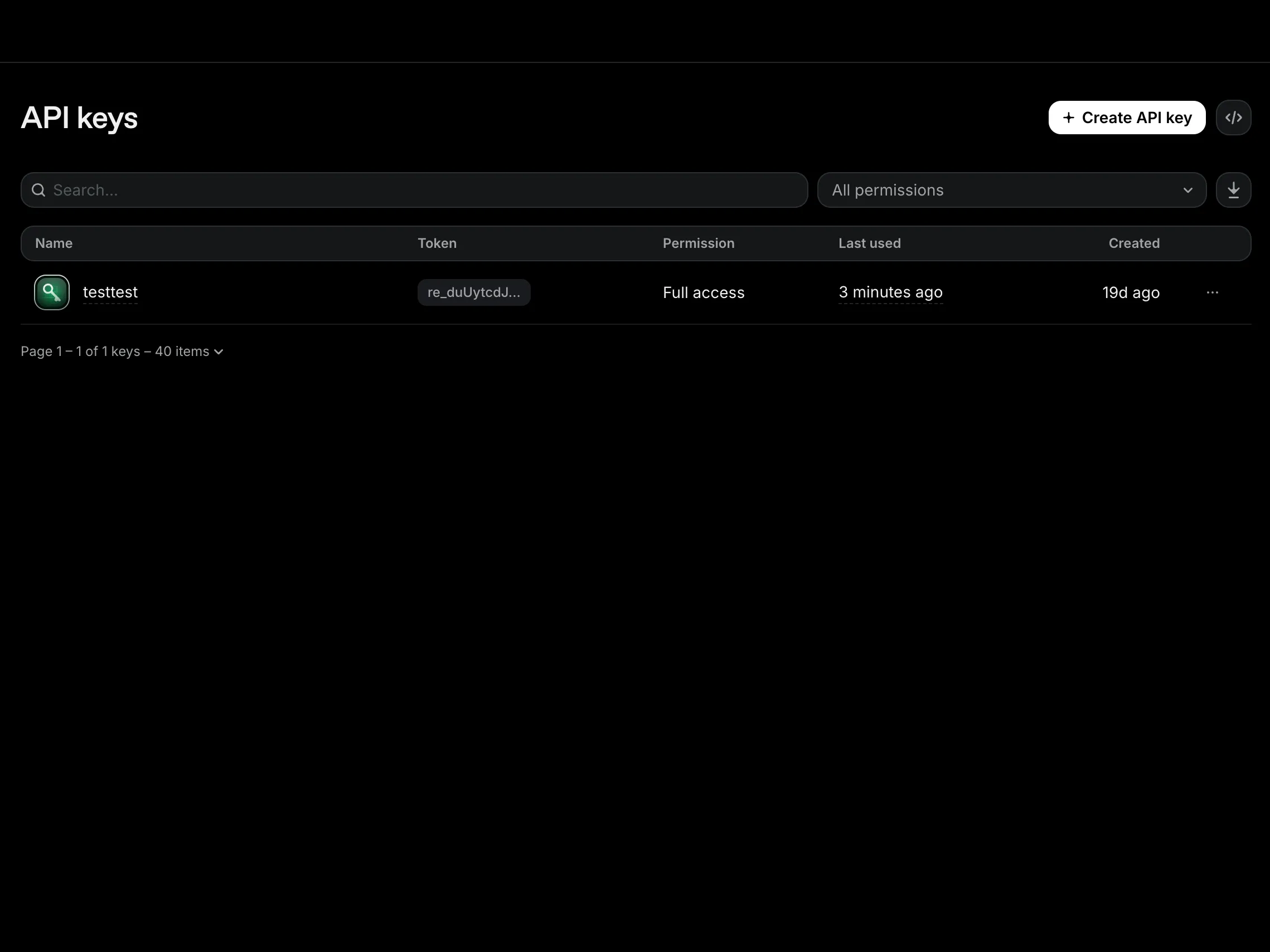 email templates preview - Dark Mode